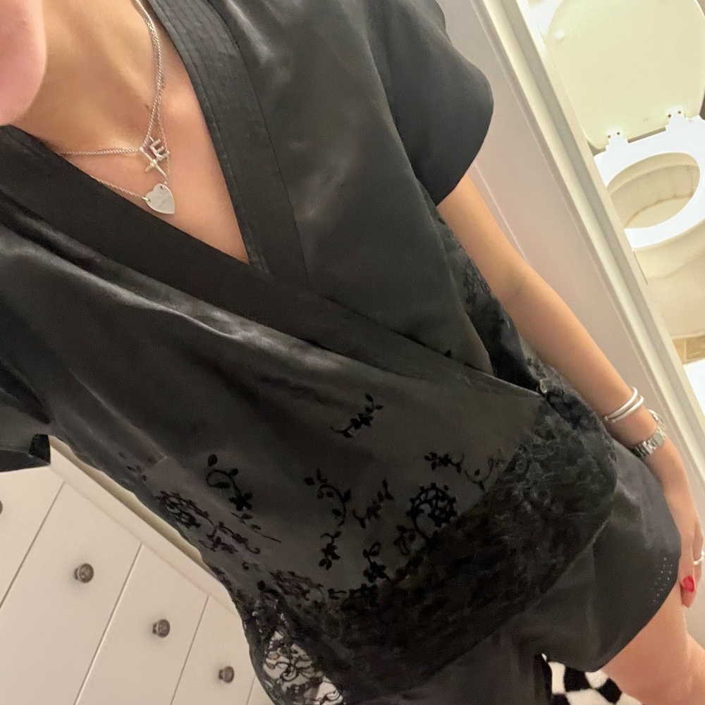 Vintage Oscar de la Renta Silk Blouse